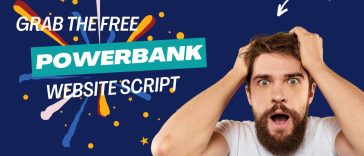 Grab the Free Power Bank Website Script