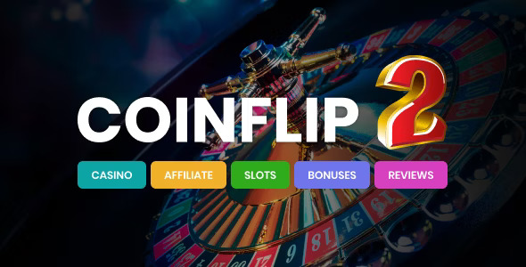 Coinflip: Best Casino Affiliate WordPress Theme