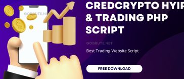 CredCrypto HYIP Crypto Trading PHP Website Script