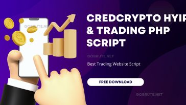 CredCrypto HYIP Crypto Trading PHP Website Script